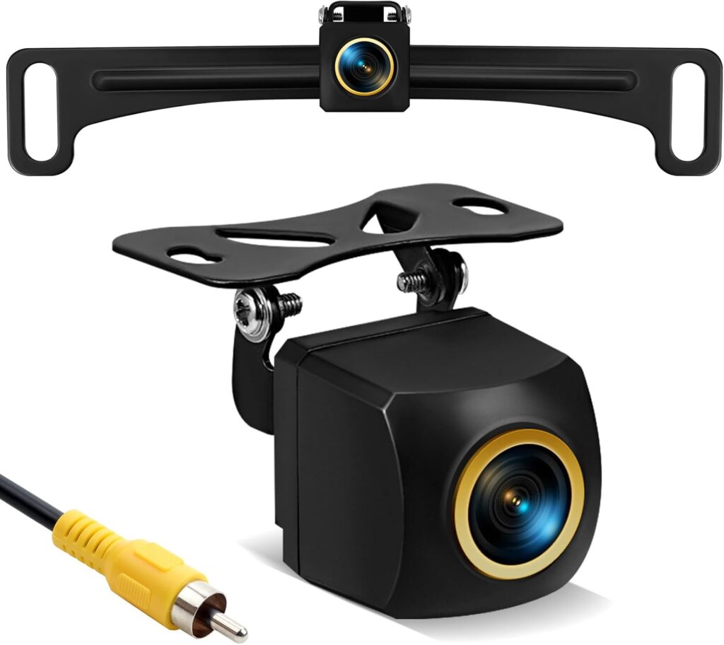 License Plate Backup Camera