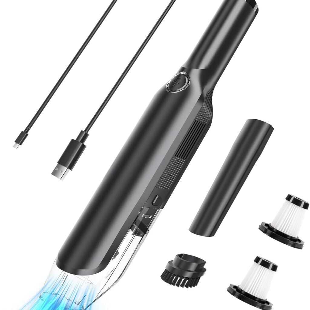 Cordless Mini Car Vacuum 12KPA